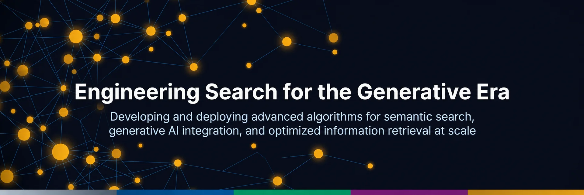 The GEO Lab — Engineering Search for the Generative Era 1 Generative Engine Optimisation: Engineering Search for the Generative Era